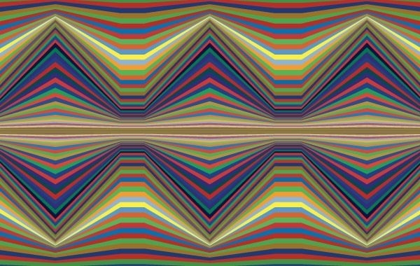 Seismic Waves Art Texture Wallpaper