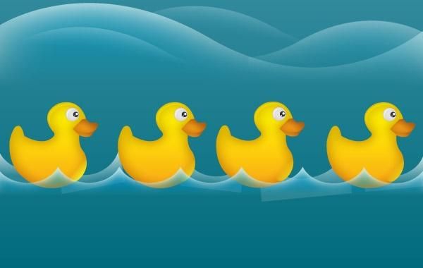 Water ducks Water ducks