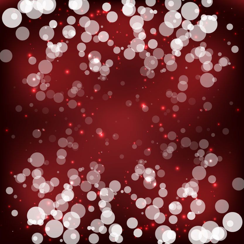 Red Sparkling Bokeh Background Vector download