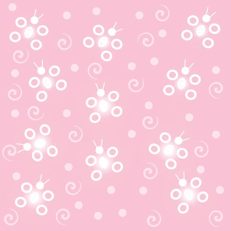Abstrakter Funky Butterfly Pink Hintergrund