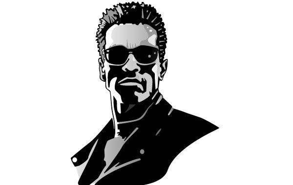 Arnold Schwarzenegger Vector