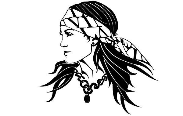 Imagen de mujer gitana Imagen de mujer gitana