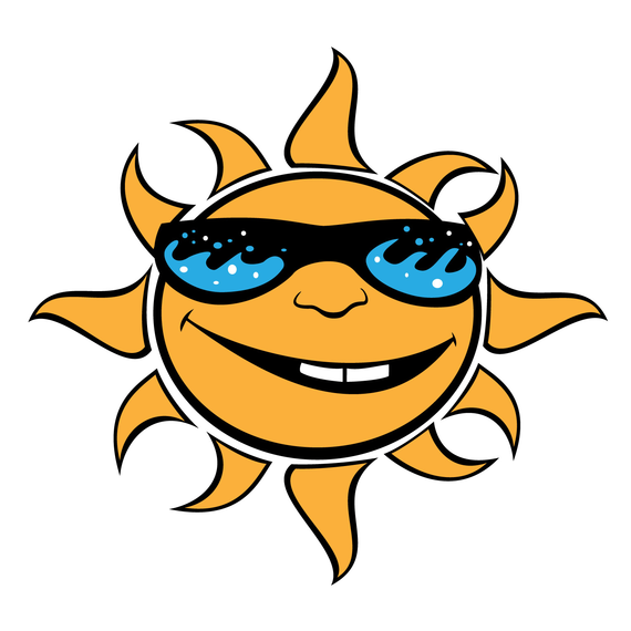 Sun With Glasses Vector Sun With Glasses Vector