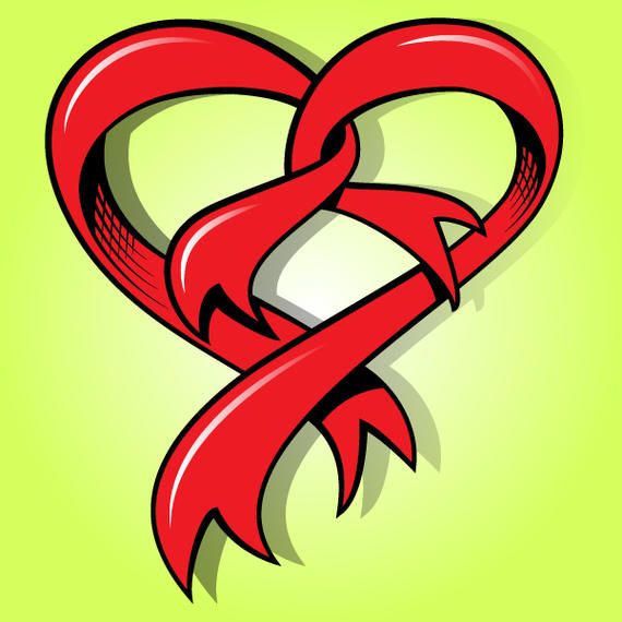 Free Free Heart Ribbon Svg 99 SVG PNG EPS DXF File