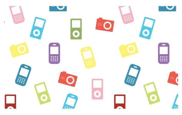 Ícones de dispositivos eletrônicos Ícones de dispositivos eletrônicos