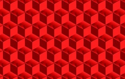 Patrón de cubos rojos